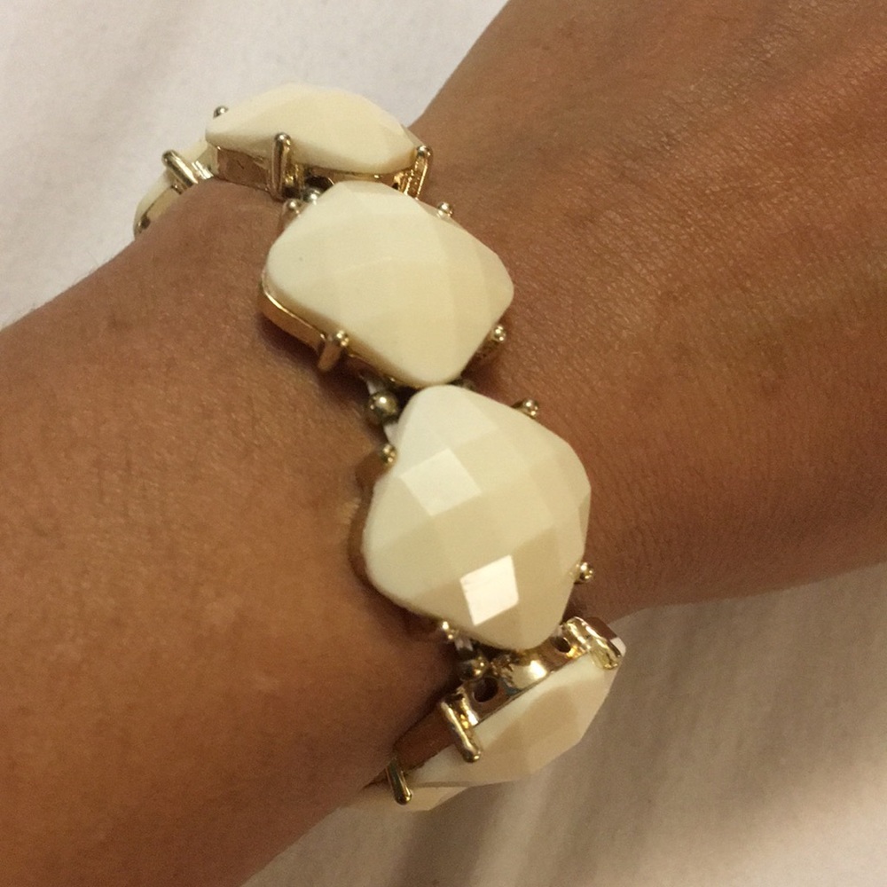 White bracelet